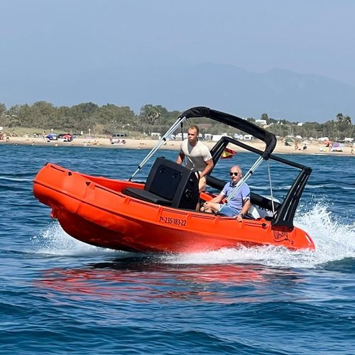 Arbeitsboot - 500R80 - WHALY BOATS  - Boot für Wassersportzentrum / Außenborder / Polyethylen