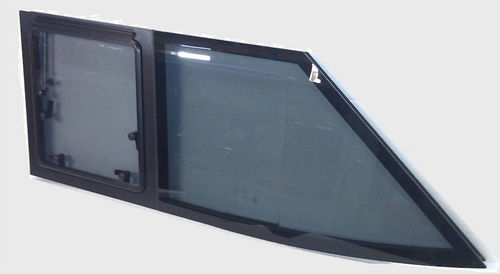 Fenster für Boot - GLASS LINE - Ertec Danmark ApS - für Yacht / festinstalliert / öffnend