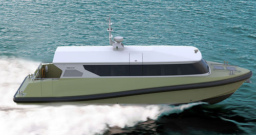 Taxiboot Berufsschiff - 42 WT - ARES Shipyard - Innenborder / Verbundwerkstoff