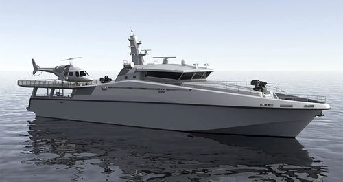 Überwachungsschiff - 150 SAT - ARES Shipyard - Aluminium