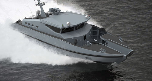 Innenborder-Berufsschiff - 80 SAT - ARES Shipyard - Aluminium