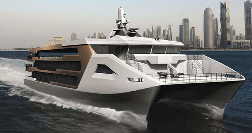 Katamaran-Passagierfähre - 200 CF - ARES Shipyard - Stahl / Küste