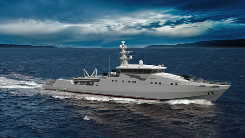 Hochseepatrouillenschiff - 53 OPV - ARES Shipyard - Stahl / hybrid