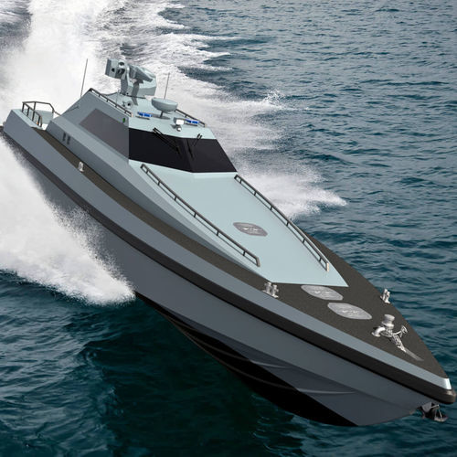 Patrouillenboot Berufsschiff - 65 HARPOON - ARES Shipyard - Innenborder / Aluminium