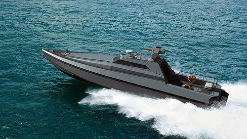 Patrouillenboot Berufsschiff - 55 HARPOON - ARES Shipyard - Innenborder / Verbundwerkstoff