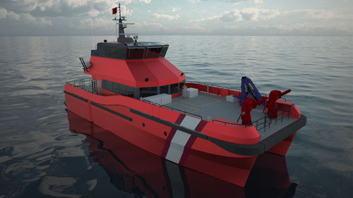 Rettungsschiff (SAR) / Katamaran - 25 CAT FiFi - ARES Shipyard - Aluminium