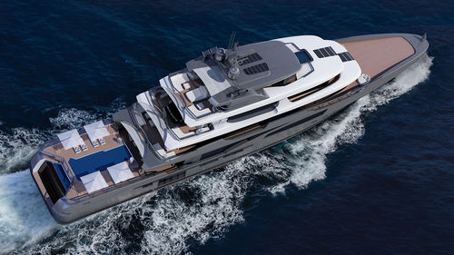 Megayacht für Kreuzfahrten - GYC 72 SCREEN - ARES Shipyard - Raised Pilothouse / Verbundwerkstoff / Aluminium
