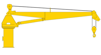 Kran für Schiffe - DT SERIES - Allied Marine Crane - Schwerlast / Ausleger