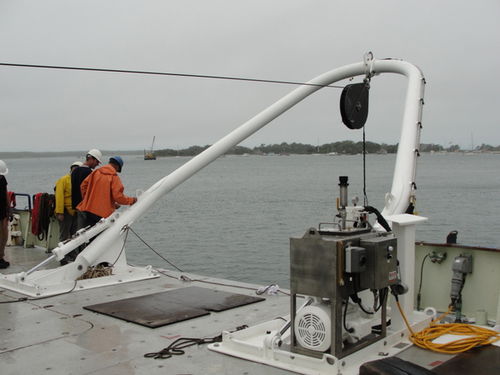 Hebezeug für Schiff / für Schiffe - PORTABLE   - Allied Marine Crane