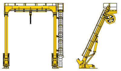 Hebezeug für Schiff / für Schiffe - FIXED   - Allied Marine Crane