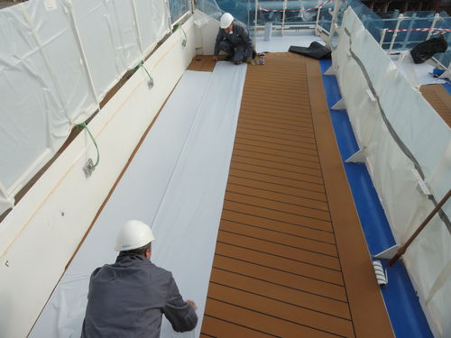 Schutzplane für Werft - MARICOVER / PROTEC MARINE - Marinoni spa