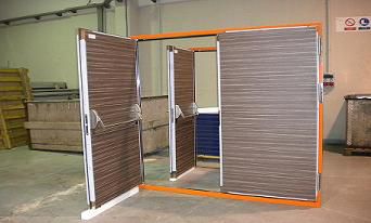 Tür für Schiffe - Double A30 - PANELFA S.L.U - doppelt / Innenbereich / Edelstahl