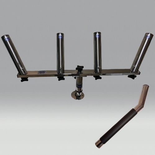 Rutenhalter für Boote - 174/SR - GIBI Marine - verstellbar / Mehrfach / Edelstahl