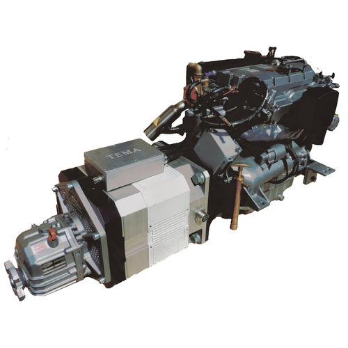 Antriebssystem für Schiffe - Lombardini - TEMA - Diesel/Elektro-Hybrid