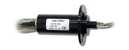 Elektrische Drehverbindung - H24 - Moog Components Group - hybrid / Unterwasser / faseroptisch