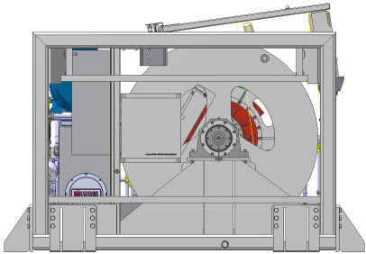 Winde für Schiffe - 8TE - SMD - Schlepp / für ROV Verbindungskabel / Hydraulikmotor