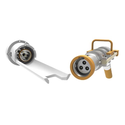 Elektrischer Verbinder - Nautilus WM10-250 - Teledyne D.G.O'Brien - ROV / 3 Kontakte / zum Erstellen des Unteerwasseranschlussesunter Wasser