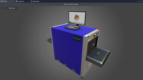 Simulator für Röntgenintroskop - X-Ray Introscope - STORM SIM
