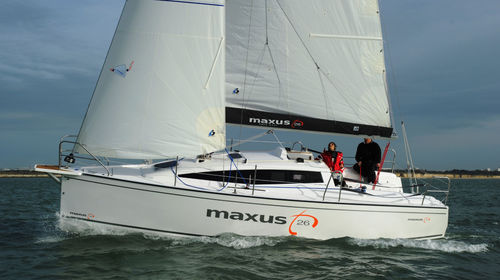 Segelboot für Kreuzfahrten - Maxus 26 - Northman Krysztof Stepniak  - 6 Kojen / mit Doppelkiel / Bugspriet