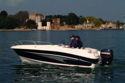Außenborder-Konsolenboot - 500 - Mazury Sp. z o.o.  - mit Seitenkonsole / schnell / Freizeit