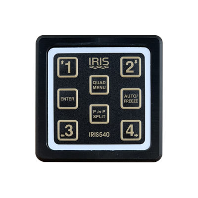 Bedienfeld für Boot - 540 - Iris Innovations Limited - für Yacht / Kamera / wetterdicht