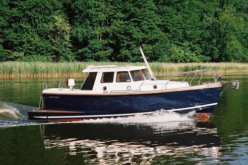 Angelboot für Tagesfahrten / Innenborder - 700MSD - HABER YACHTS Sp. z o.o.  - Diesel / mit Steuerhaus / max. 5 Personen
