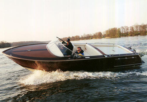 Innenborder-Runabout - GC 740 - HABER YACHTS Sp. z o.o.  - Diesel / mit Doppelkonsole / Open