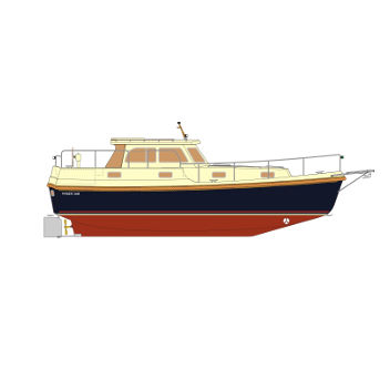 Express-Cruiser / Innenborder - 34M - HABER YACHTS Sp. z o.o.  - Diesel / Verdränger / Hardtop