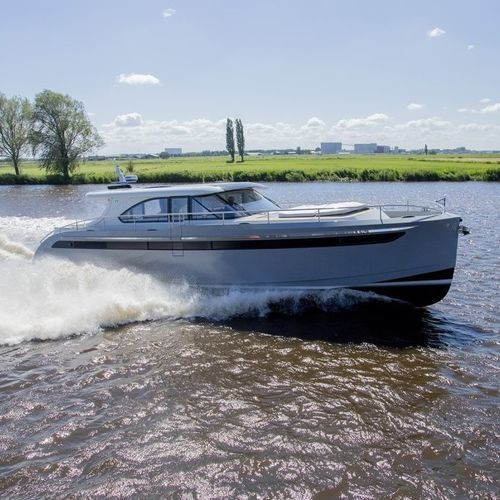 Motoryacht für Kreuzfahrten - 56S PERFORMANCE - Steeler Yachts - Hardtop / IPS / 2 Kabinen