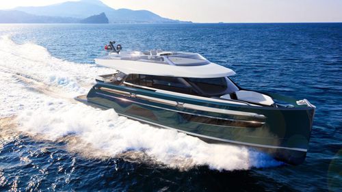 Motoryacht für Kreuzfahrten - 67S - Steeler Yachts - Flybridge / 3 Kabinen / Aluminium