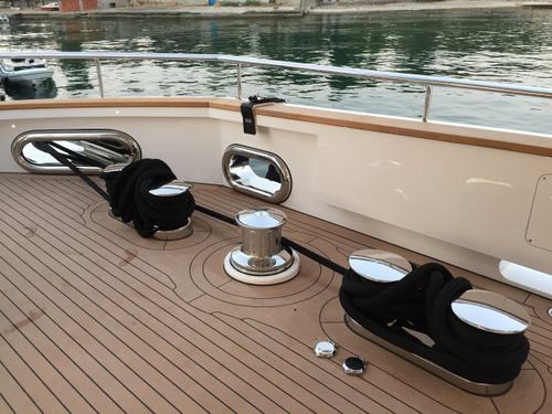 Leitöse für Boote - krommen stainless steel yacht accessories - Deck