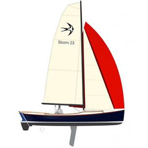 Daysailer-Segelboot - Storm 23 - Swallow Yachts - mit Carbonmast / semi-custom