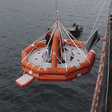 Rettungsinsel für Schiffe - MOR - Survitec Zodiac - 10 Plätze / aufblasbar