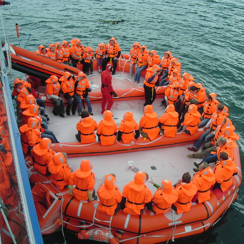 Rettungsinsel für Schiffe - ORIL/IBA - Survitec Zodiac - Sechssitzer / 4 Plätze / 10 Plätze