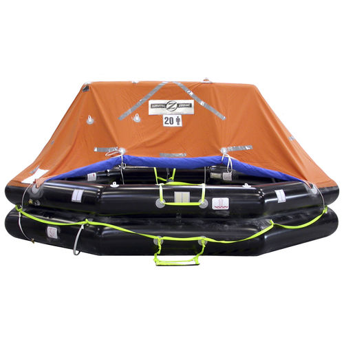 Rettungsinsel für Schiffe - TO - Survitec Zodiac - Offshore / 4 Plätze / Sechssitzer