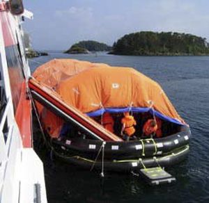 Schiffsevakuierungsrutsche für Schiffe - SIS - Survitec Zodiac