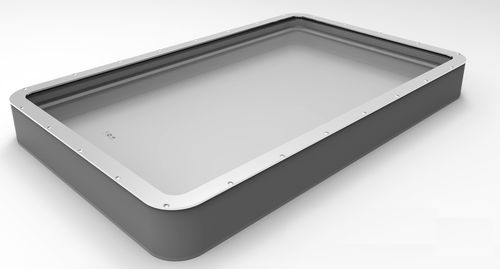 Fenster für Schiffe - A0 - ALUMINYUM IS - SHIP WINDOWS AND SCUTTLES - für Yacht / festinstalliert / rechteckig