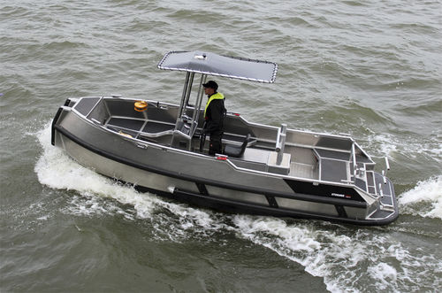 Schlepper-Berufsschiff - 60 - STORMER MARINE - Innenborder / Diesel / Aluminium