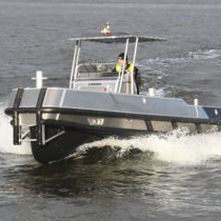 Hafenservice-Boot Berufsschiff - HARBOUR 75 - STORMER MARINE - Innenborder / Aluminium