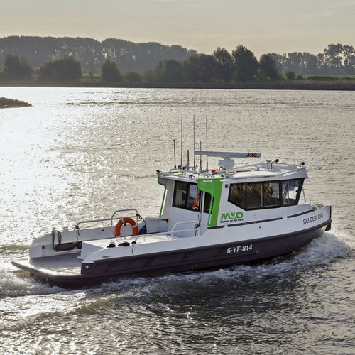 Boot für hydrographische Studien Berufsschiff - PORTER S 90 - STORMER MARINE - Innenborder / Aluminium