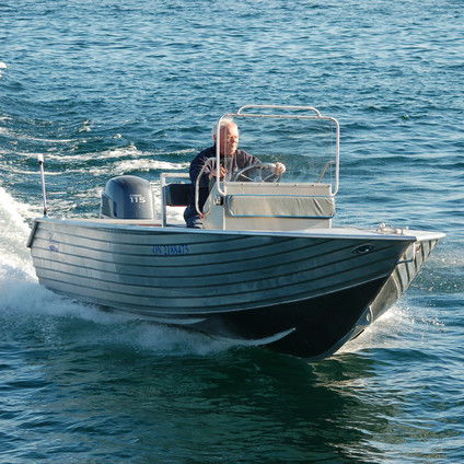 Außenborder-Konsolenboot - MANITOU 17' - Henley Boats™ - mit Seitenkonsole / mit Doppelkonsole / mit Mittelkonsole