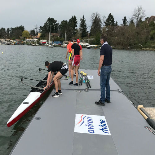 Schwimmponton - atic - Anker / für Yachthafen / für Boot