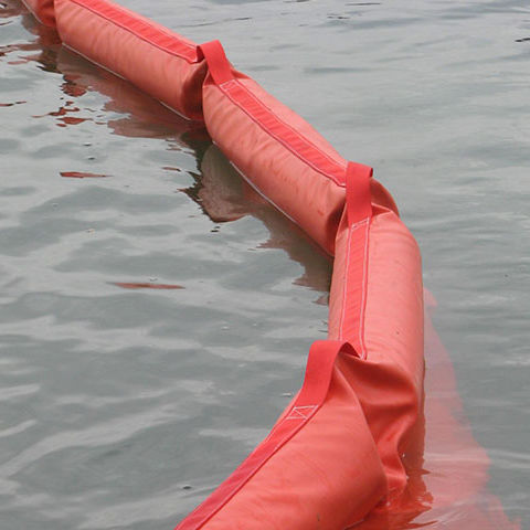 Sperre zur Schadstoffbekämpfung - atic - schwimmend / verankert / für Stillwasser