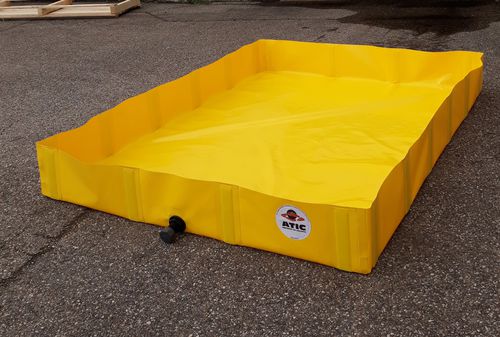 Abwasserbehälter - atic - Kohlenwasserstoff / zur temporären Einlagerung / für Werft