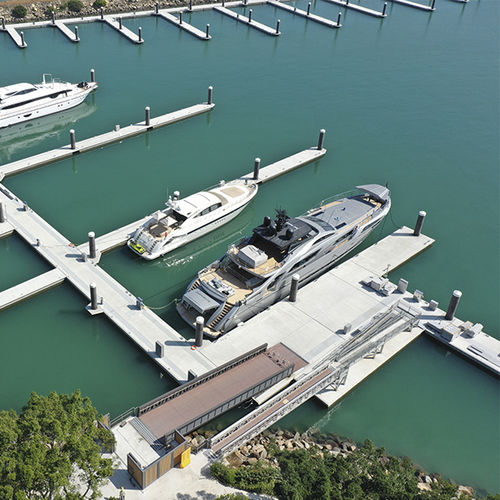 Schwimmponton - CM5000 - Goodocks Marine (Hong Kong) Co., Ltd. - Anker / für Yachthafen / Beton