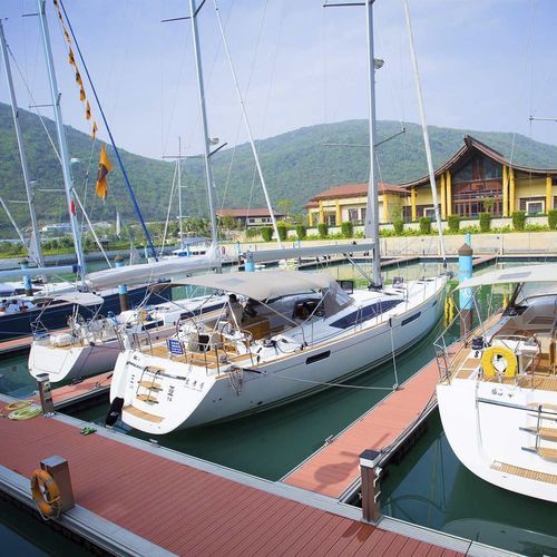 Schwimmponton - ALF1500 - Goodocks Marine (Hong Kong) Co., Ltd. - Anker / für Yachthafen / für Jet-Ski
