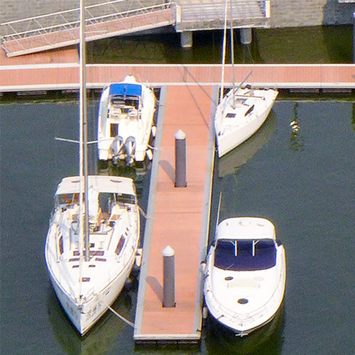 Schwimmponton - ALF2500 - Goodocks Marine (Hong Kong) Co., Ltd. - Anker / für Yachthafen / für Jet-Ski