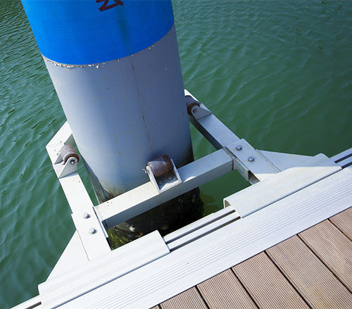 Pfahl-Führung für Steg - PG Series - Goodocks Marine (Hong Kong) Co., Ltd. - Stahl / Aluminium