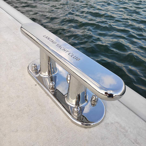 Klampe für Steg - SSCL-10T Super3 - Goodocks Marine (Hong Kong) Co., Ltd. - flach / doppelt / Edelstahl