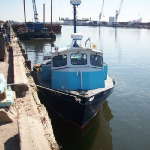 Crewboot-Berufsschiff - Michael Warren - Donjon Marine - Aluminium / halbstarr